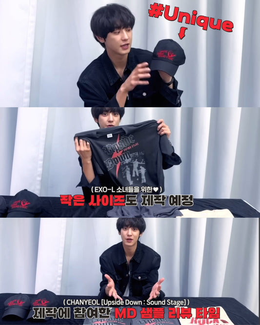 【PRE-ORDER】2025 CHANYEOL [Upside Down:Sound Stage] OFFICIAL MERCHANDISE DETAILS